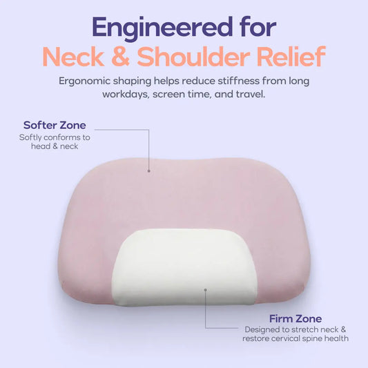 Pillow Ergonomic Cervical Extra Neck Support Pillow